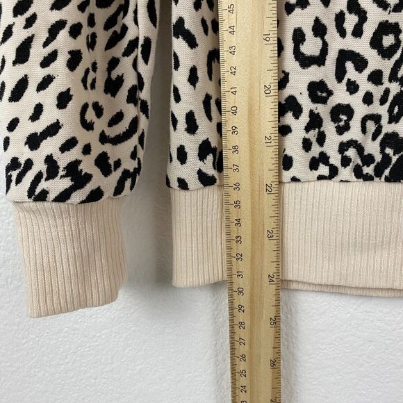 Chaser Top Pullover Animal Print Womens Long Sleeve‎ Crew Neck Top Size M - Picture 7 of 10